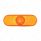6" Oval Turn Signal Light - Amber Lens