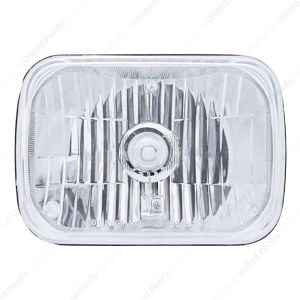 5" X 7" Crystal Rectangular Headlight - Plastic Lens