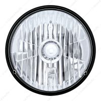 7" Crystal Headlight, Glass Lens