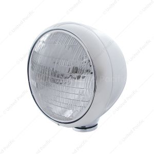 Stainless Steel Guide 682-C Style Headlight 6014 Bulb