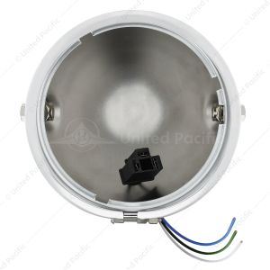 Chrome 5-3/4" Motorcycle Headlight Housing Only