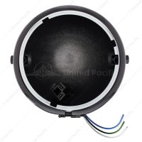 Black 5-3/4" Motorcycle Headlight Housing Only - Side Mount