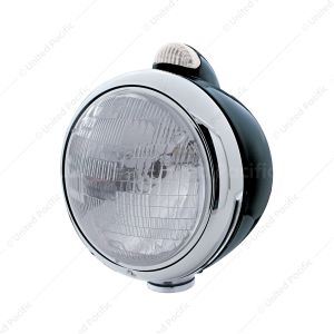 Black Guide 682-C Headlight H6024 & Dual Mode LED Signal