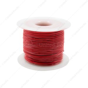 100 Ft. 16 AWG Long Primary Wire Roll - Red