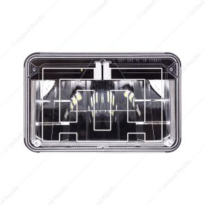 ULTRALIT - Heated 4" X 6" LED Headlight With Polycarbonate Lens & Housing