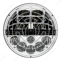 ULTRALIT - Heated 7" LED Headlight With Polycarbonate Lens & Housing