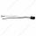 2 Wire Pigtail With 2 Prong Plug - 6" Lead (Bulk)