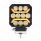 11 LED High Power LED Work Light With "U" Light Guide-Amber
