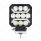 11 LED High Power LED Work Light With "U" Light Guide-White