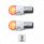 High Power 6 LED 1157 Bulb-Amber (Pair)
