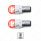 High Power 6 LED 1157 Bulb-Red (Pair)