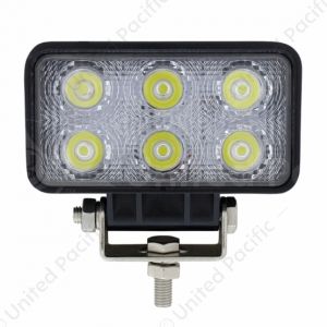 6 High Power LED Rectangular Driving/Work Light