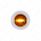 3 LED Dual Function 3/4" Mini Auxiliary/Utility Light With Bezel & Washer - Amber LED/Amber Lens