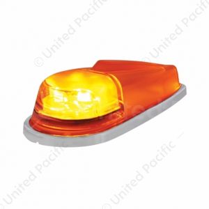 6 LED Pick-Up/SUV Cab Light- Amber LED/Amber Lens (Bulk)