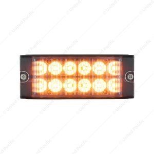 12 High Power LED Low Profile Warning Lighthead