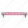 6 LED Stainless Steel Tube Light - Red LED