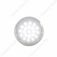 21 High Power LED 6-1/4" Dome Light With Bezel (Bulk)