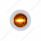 3 LED Dual Function 3/4" Mini Light With Bezel (Clearance/Marker) - Amber LED/Amber Lens