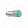 4 Micro LED 1893 Type Bulb - Green (2-Pack)
