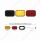 15 LED Rectangular Turn Signal Light Kit - Amber LED/Amber Lens