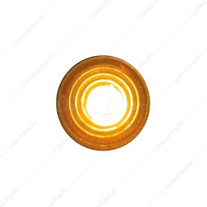 Single LED Indicator Light - Amber