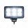 6 High Power 3 Watt LED Rectangular Work Light (Retail)