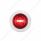 3 LED 3/4" Mini Light With Bezel (Clearance/Marker) - Red LED/Red Lens