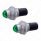 Mini Pilot Light - Green (Card of 2)