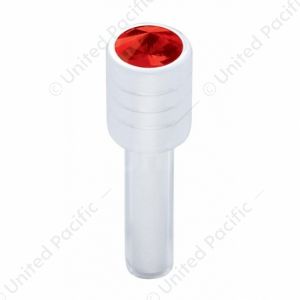 Chrome Door Lock Knob With 7/16" Crystal (2pc/set)