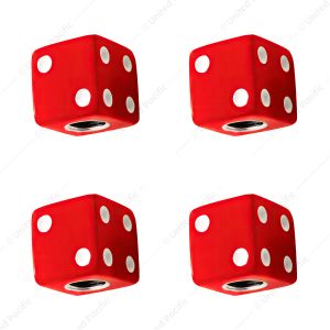 Dice Valve Caps (Set of 4)