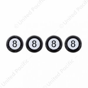 "8" Ball Tire Valve Caps (4-Pack)