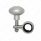 Heavy Duty Steering Wheel Spinner - Liquid Silver
