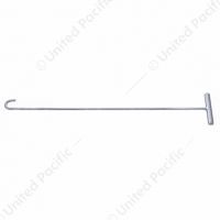 Chrome 31" Long Fifth Wheel Pin Puller, J-Hook (Each)