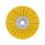 6" Yellow Treated Airway Buff - 5/8" & 1/2" Arbor
