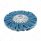 8" Blue Treated Airway Buff - 5/8" & 1/2" Arbor