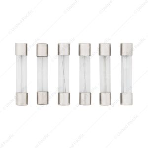 British/Japanese Vehicle Fuse Kit 5,7.5,10,15,20,30 AGC Glass Fuses (6-Pack)