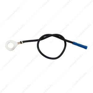 Fusible Link Wire - 14 AWG, Black w/ 3/8" Stud, (1) 9.25" Pc.