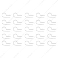 5/16" I.D. Natural Nylon Cable Clamps (25-Pack)