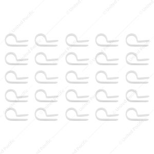 Natural Nylon Cable Clamps (25-Pack)