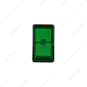Green Illum Jumbo Rocker 16 Amp 12V S.P.S.T. On/Off 1 Pc.