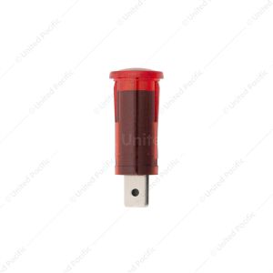 Red Warning Light 16 Amp 12V w/2 Lucar Terminals, 1 Pc.