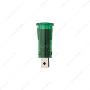 Green Warning Light 16 Amp 12V w/2 Lucar Terminals, 1 Pc.