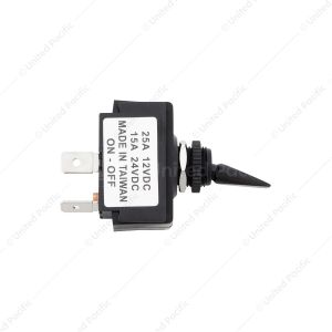 All Weather Toggle 25 Amp 12V S.P.S.T. On/Off 1 Pc.