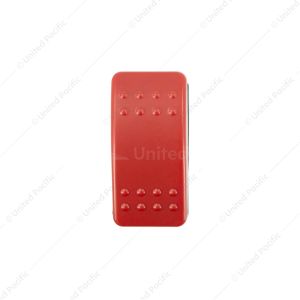 Red SPST On/Off Rocker Switch (Carling Style) 1 Pc
