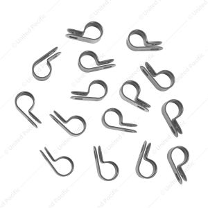 1/2" Black Nylon Cable Clamp (15-Pack)