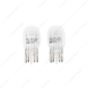 #7443 Incandescent Bulb, T-6 1/2 Wedge W3X16Q 12V 21/5W (W21/5W