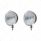 7" Black Dietz Style Headlight Housing & Chrome Rim With 12 Volt 6014 Sealed Beam Bulb (Pair)