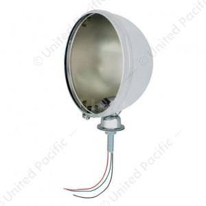 7" Kingbee Style Chrome Headlight Housing Only (Pair)