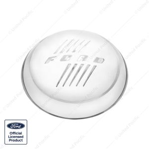 Stainless Steel "Ford" Script Hubcap For 1946 Ford Passenger Car