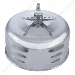 2-5/8" Dual Barrel Mushroom Style Louvered Air Cleaner